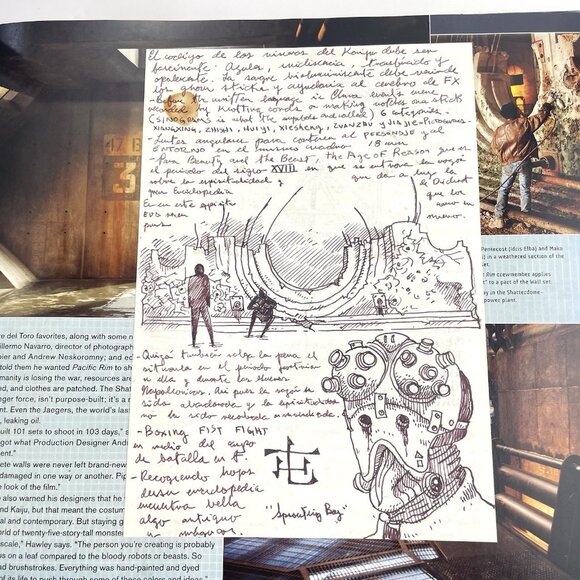 Pacific Rim - Man, Machines & Monsters hardcover book No Slipcover - Picture 11 of 11